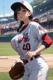 The Pitcher Has a Big Chest